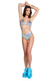 ASTRO CONFETTI PVC HIGH-RISE THONG “CRR x J.Valentine”