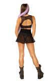 MESH SKATER SKIRT “CRR x J.Valentine”