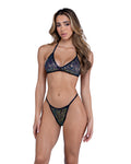 6436 - Sequin Fishnet Bottoms (Avail: Black, White)