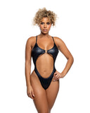 6760 - Shimmer Dancewear Bodysuit with Heart Ring (5 Colors; S-L)