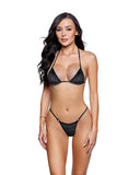 6767 - Sparkle Velvet Ring Bikini/ Dancer Set