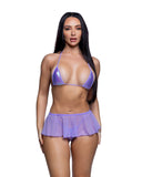 6792 - Mesh Flutter Skirt (6 Colors; S-L)
