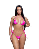 6814 - 2PC Tie-Side Bikini Set (Assorted Colors)