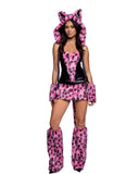 6829 - WILD LEOPARD BABE Costume