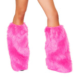 Faux Fur LegWarmers (Hot Pink, BBY Pink, Lavender, Blue, Red, White & Black)