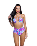 JR276 - Lavender or Neon Criss-Cross Top