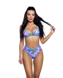 JR279 - Ring Top & Short Set (Rave or Swim) 2 Colors; S-L) *CRR x J.Valentine*
