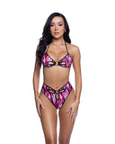JR279 - Ring Top & Short Set (Rave or Swim) 2 Colors; S-L) *CRR x J.Valentine*
