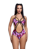 JR280 -Refractured Red/Black -Ring Bodysuit *CRR x J.Valentine*