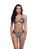 JR300 - Rave/Swim Ring Top & Short Set (3 Colors; S-L) *CRR x J.Valentine)