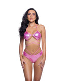 JR300 - Rave/Swim Ring Top & Short Set (3 Colors; S-L) *CRR x J.Valentine)