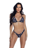 PBS101 - Playboy Aqua Bunny 2-PC Bikini Set