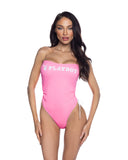 PBS105 - Pink Playboy Bunny World 1-PC Swimsuit