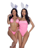 PBS105 - Pink Playboy Bunny World 1-PC Swimsuit