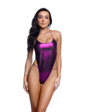PBS115 - Playboy Purple Shimmer 1 Piece Swimsuit