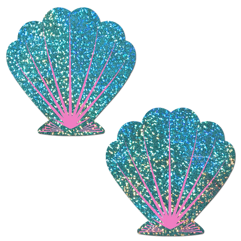 Holographic Mermaid Seashell PASTEASE