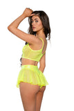 JR168 - Mesh/Fishnet Tank Top (Lime, Black, Pink, Blue, White)