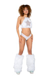 Light-Up Faux Fur/Glitter Vinyl Star Chaps *CRR x J.Valentine*