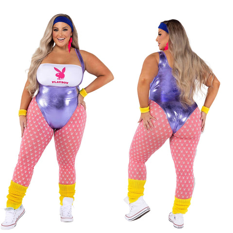 6pc Playboy 80's Fitness *AVAIL SMALL-2X!*