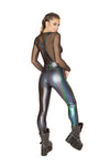 *RAINBOW BABE* Overall with Pocket and Buckle Detail (Color: Dark Rainbow)