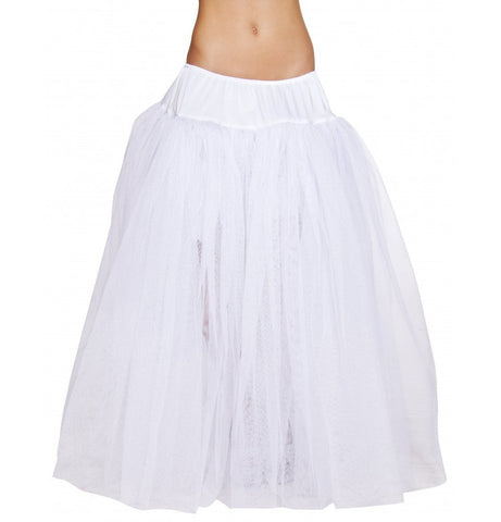 4554 Full Length White Petticoat - Roma Costume New Products,New Arrivals,Accessories