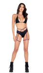 Bikini Tie Top (Colors: Black, Hot Pink, Lavender, White)