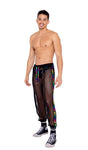 6150 - Mens Pride Fishnet Joggers