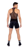 6151 - Mens Pride Two-Tone Biker Shorts