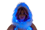 LMT.EDT. LED Light Up Faux Fur HOOD Holiday Collection *CRR x J.VALENTINE*