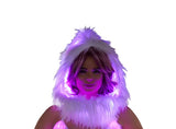 LMT.EDT. LED Light Up Faux Fur HOOD Holiday Collection *CRR x J.VALENTINE*