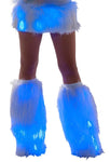 LMT.EDT. LED Light Up Faux Fur Legwarmers Holiday Collection *CRR x J.VALENTINE*