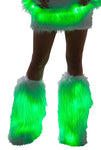 LMT.EDT. LED Light Up Faux Fur Legwarmers Holiday Collection *CRR x J.VALENTINE*