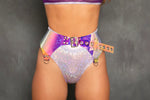 HOLO VINYL GARTER BELT *CRR x J. VALENTINE* (Lavender/HotPink/Ice/Mermaid)