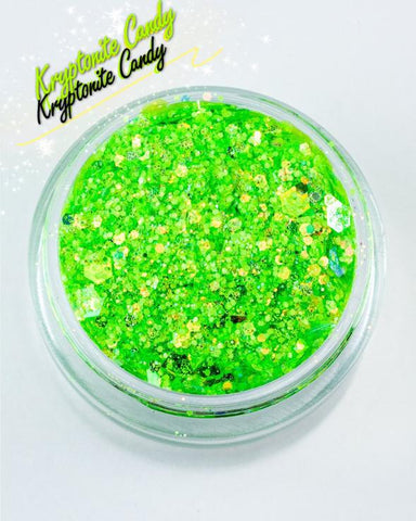 KRYPTONITE CANDY Chunky Glamdoll Glitter - inkeddollcosmetics