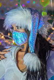 LMT.EDT Sequin Santa Hat (Colors Holographic, Pearly Pink, Lav/Blue, Deep Lagoon) Holiday Collection *CRR x J.VALENTINE*