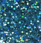 DEEP LAGOON (CHUNKY or FINE) GlamDoll Glitter - inkeddollcosmetics