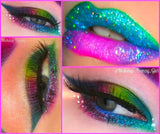 TEAL ICED DREAMZ Glamdoll Glitter - inkeddollcosmetics