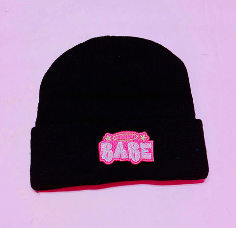 Bratz Style Babe Black Beanie